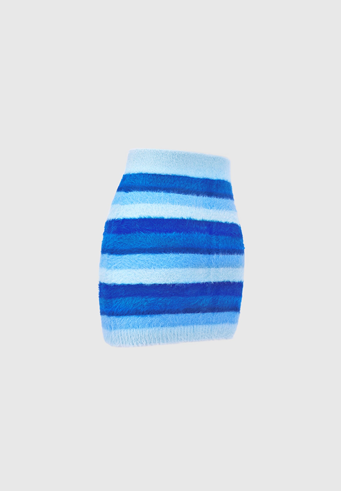 fuzzy-knit-striped-mini-skirt-blue