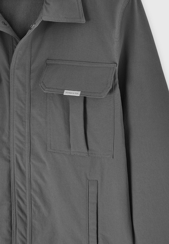 Technical Cargo Jacket - Dark Grey