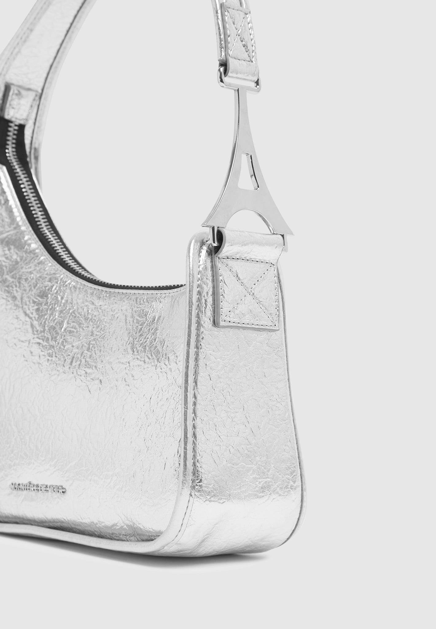 leiffel-textured-handbag-silver