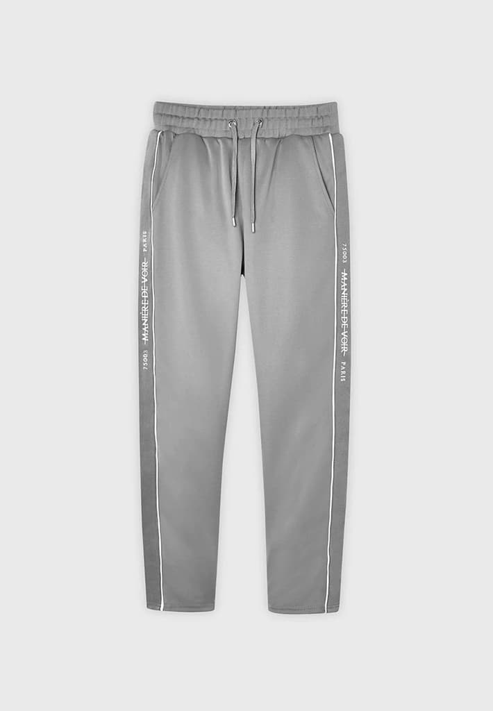 Manière De Voir Paris Tracksuit Jacket - Ice Grey | Manière De Voir