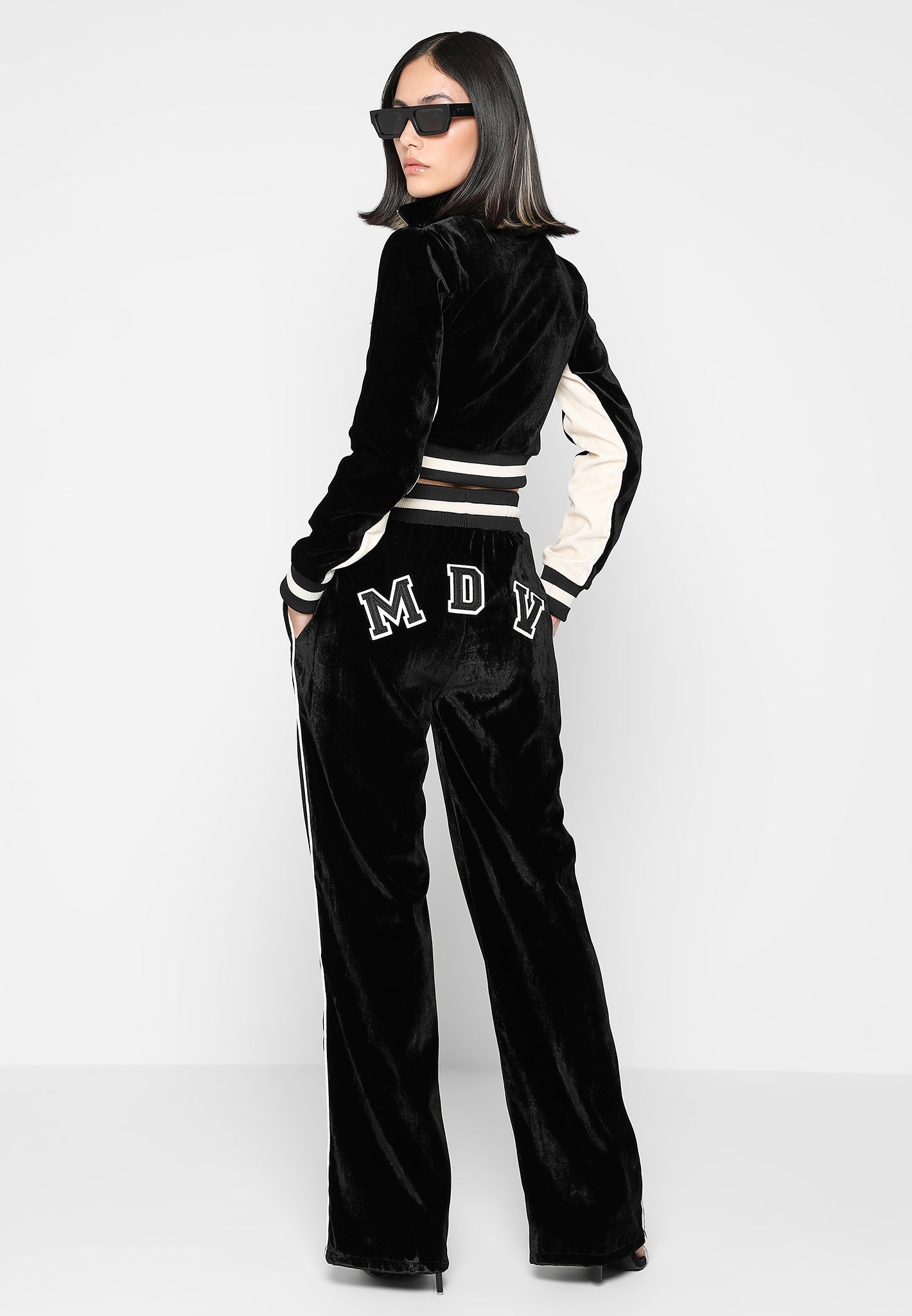 DE PUTA MADRE 69 Woman Tracksuit Interlook Black Jackets Women