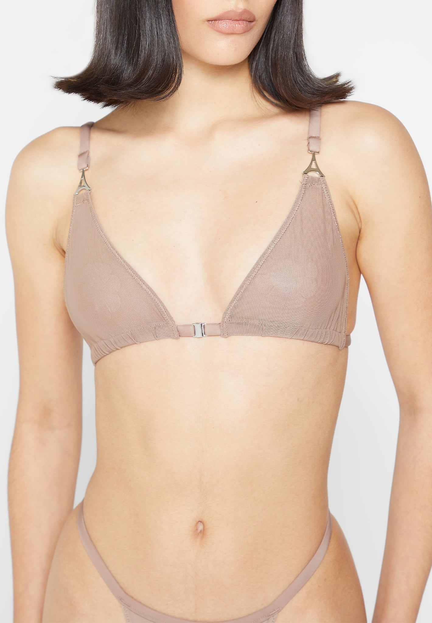 Taupe bralette sales