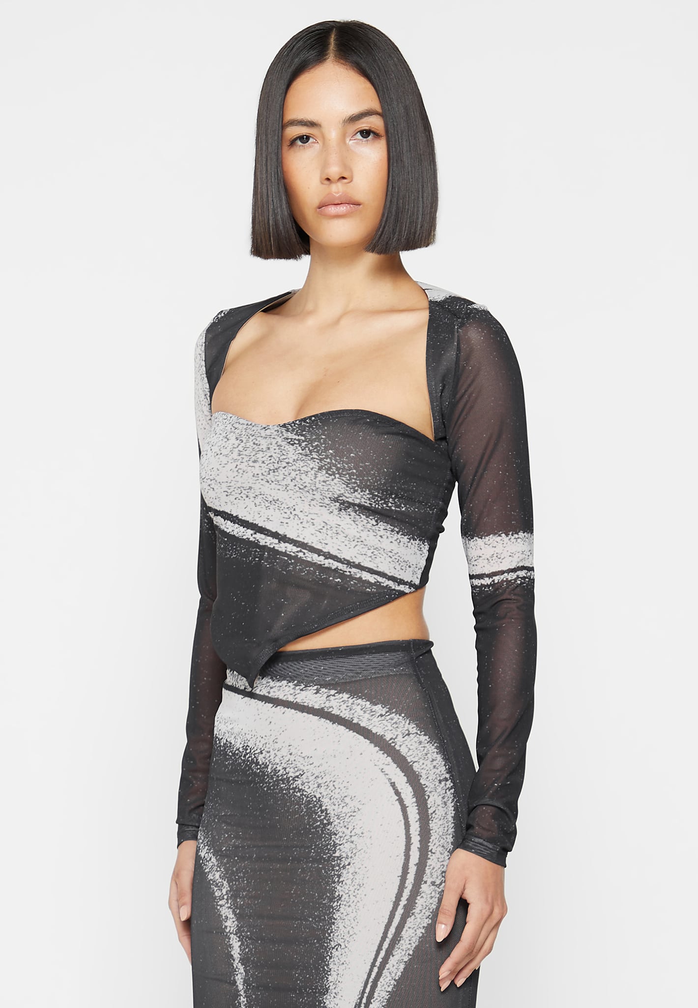 mesh-printed-top-with-sleeve-overlay-black