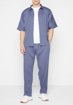 pleated-shirt-steel-blue