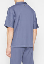 pleated-shirt-steel-blue