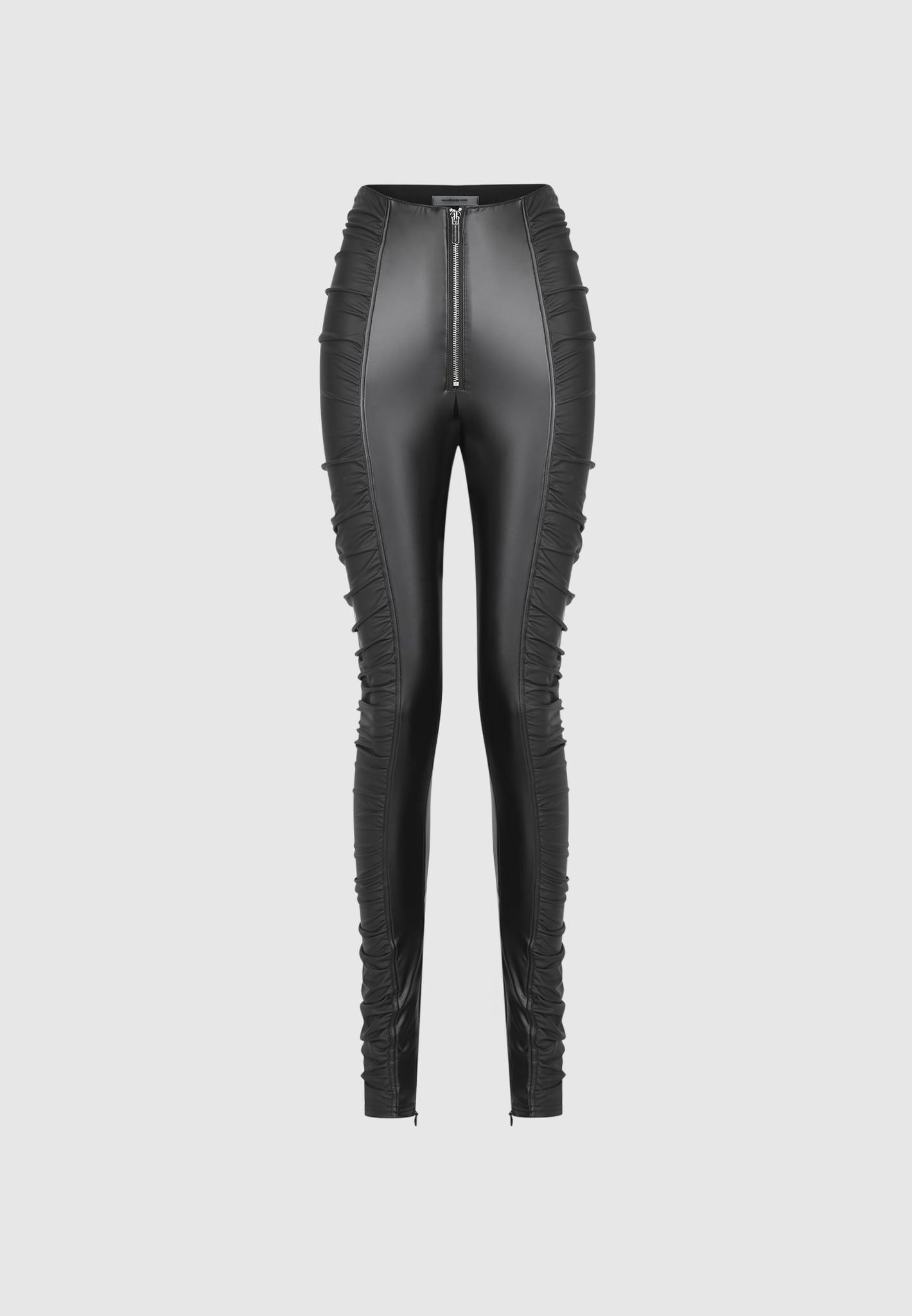 ruched-vegan-leather-leggings-black-1