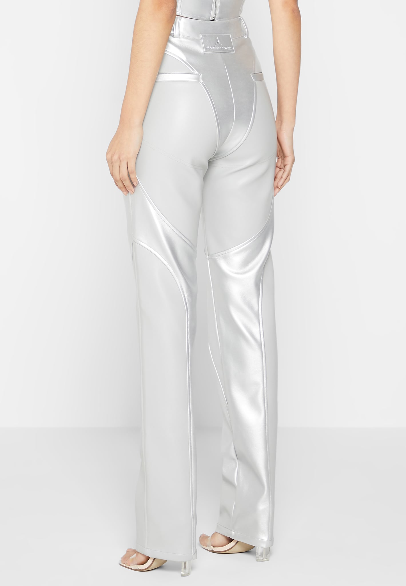 vegan-leather-metallic-trousers-silver