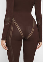 knitted-contour-jumpsuit-brown