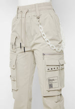 cargo-pants-with-frosted-chain-beige