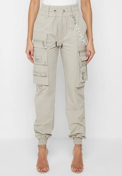 cargo-pants-with-frosted-chain-beige