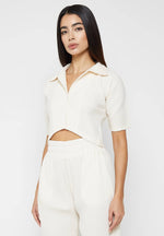 pleated-curved-hem-shirt-cream
