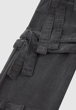 denim-strap-cargo-jeans-washed-grey