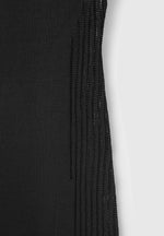 knitted-contour-dress-with-vegan-leather-sleeves-black