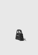 miniature-caged-vegan-leather-lace-up-bag-black