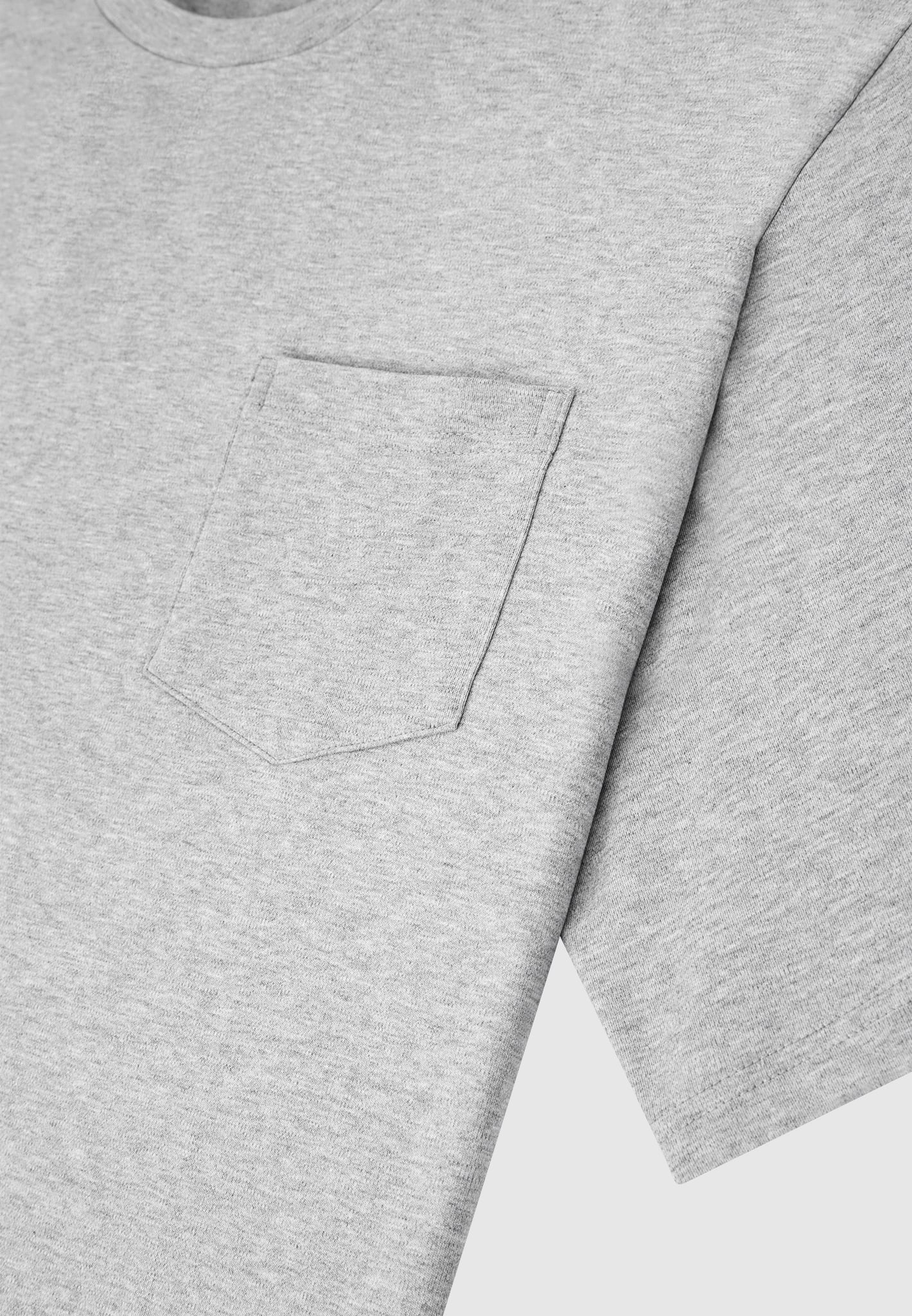 Éternal Oversized Fit Cotton T-Shirt - Grey