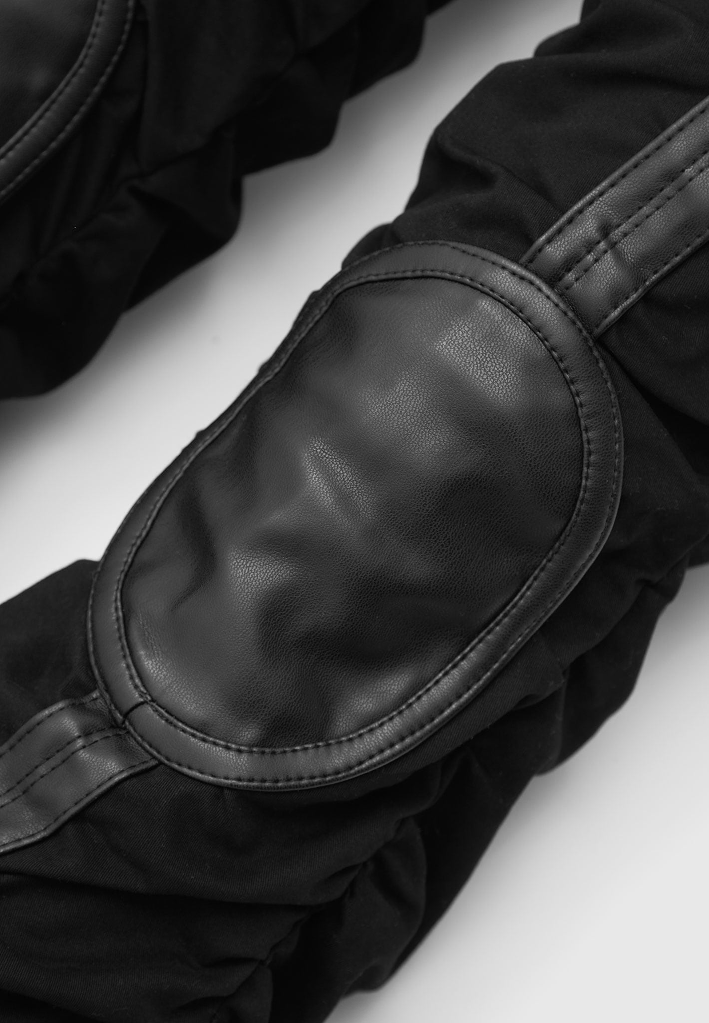 ruched-trousers-with-knee-patch-black