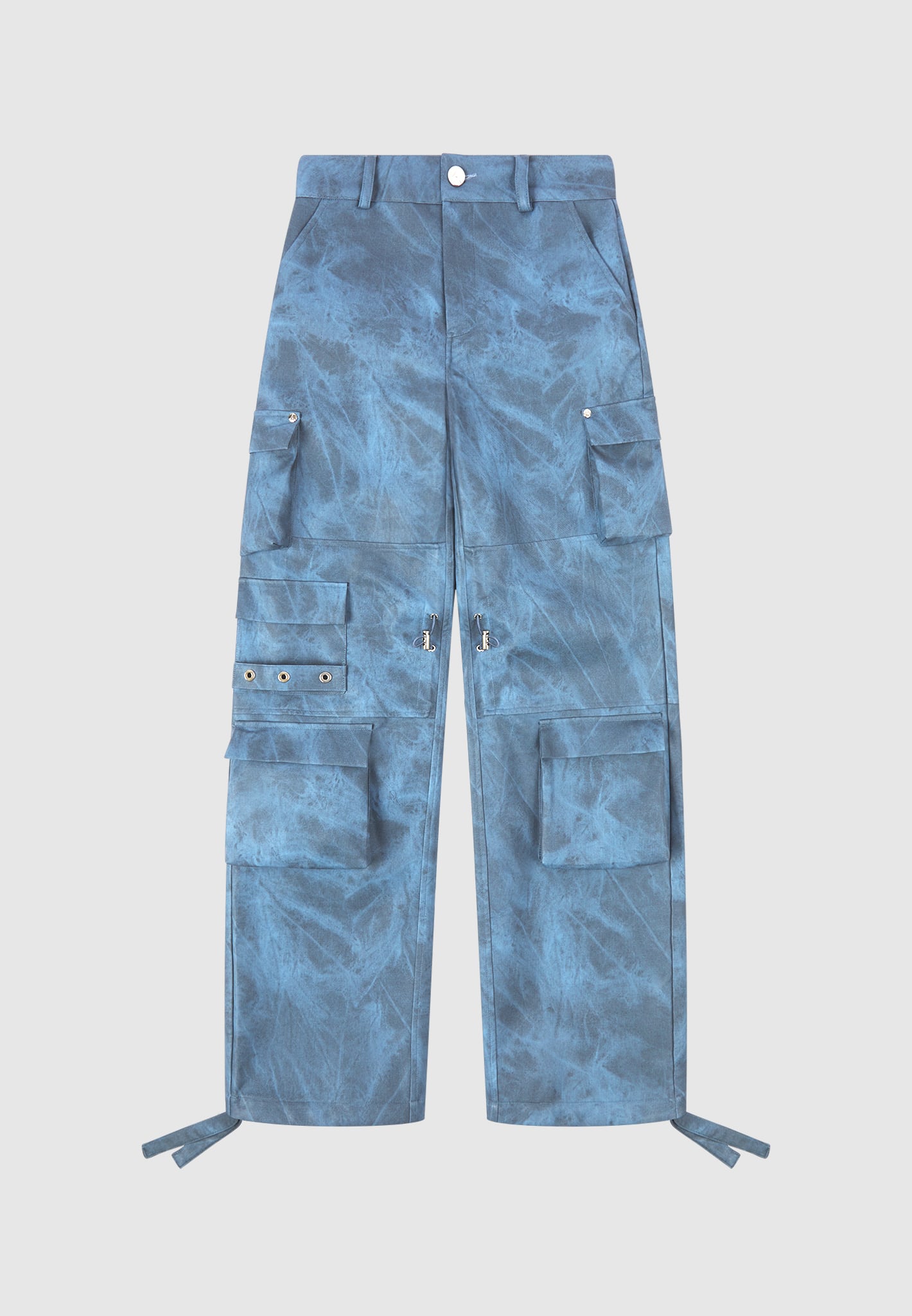 Off white cargo pants blue online