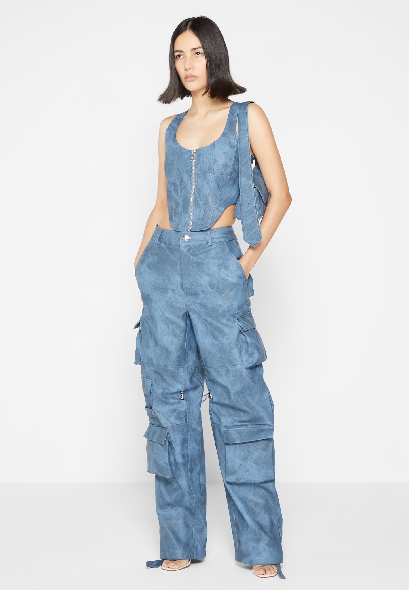 Overall cargo sale pants